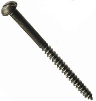 Шуруп 10х100 мм с полукруглой головкой и прямым шлицом DIN 96, без покрытия Шуруп 10х100 мм с полукруглой головкой и прямым шлицом DIN 96, без покрытия